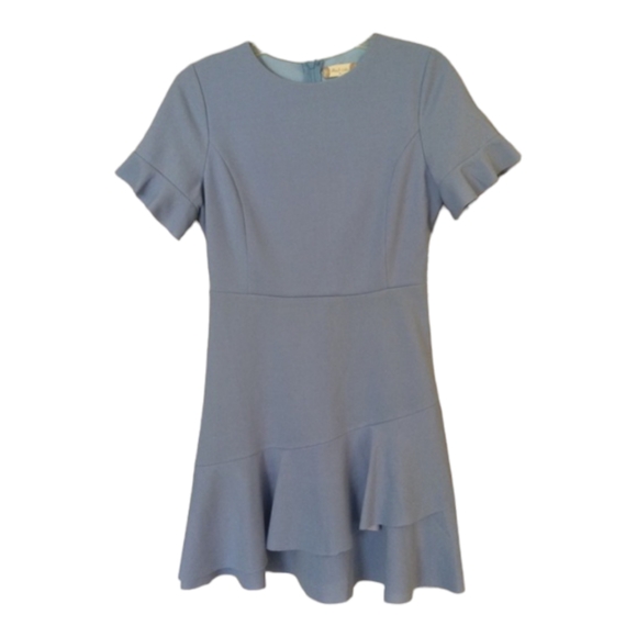 Altar'd State Dresses & Skirts - SOLD NWT Alter'd State Blue Ruffle Mini Dress
